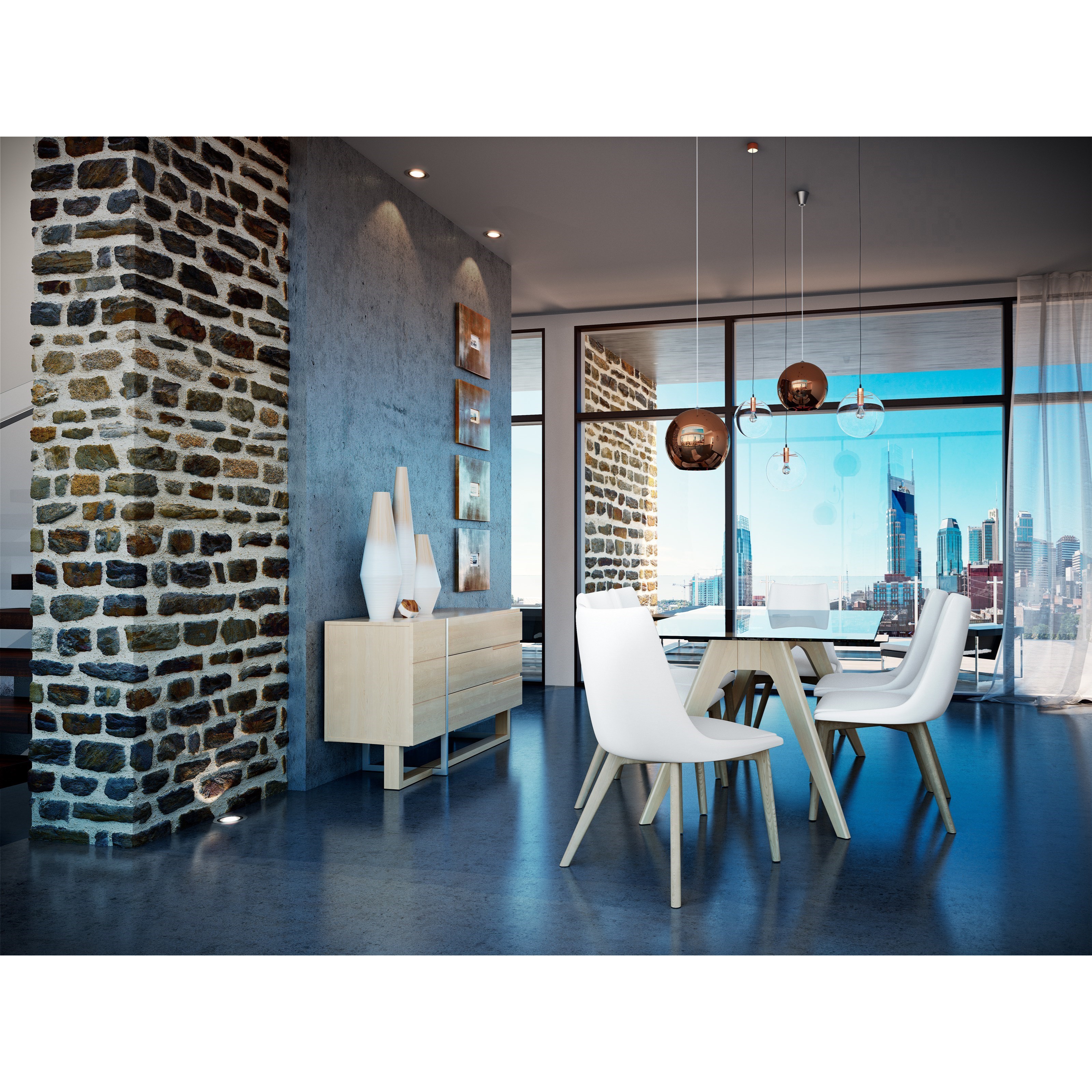 Canadel Downtown Custom Dining GRE04072CL02MDQNF+BAS Contemporary